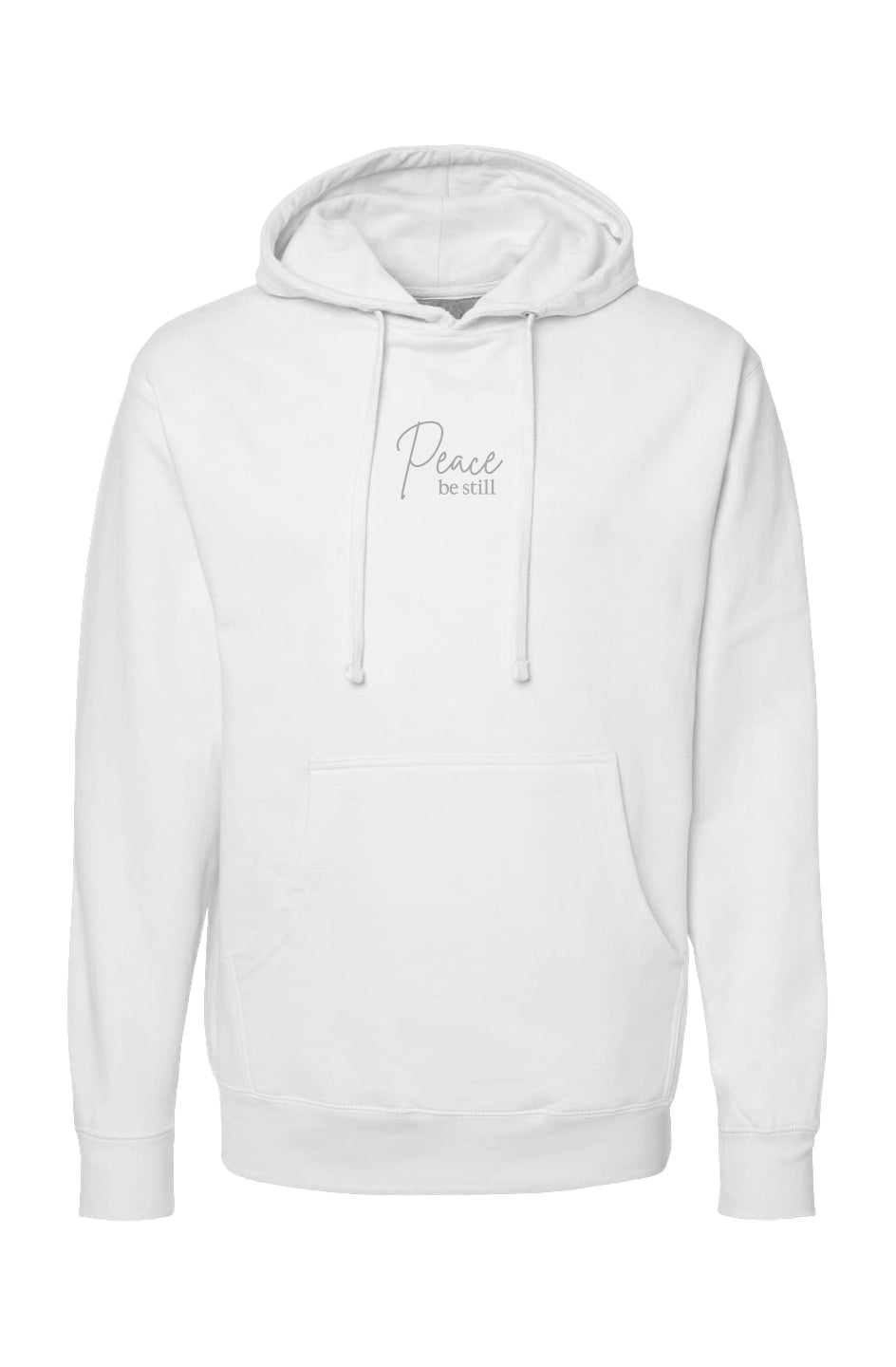 PEACE BE STILL Hoodie-Embroidered ποΈ