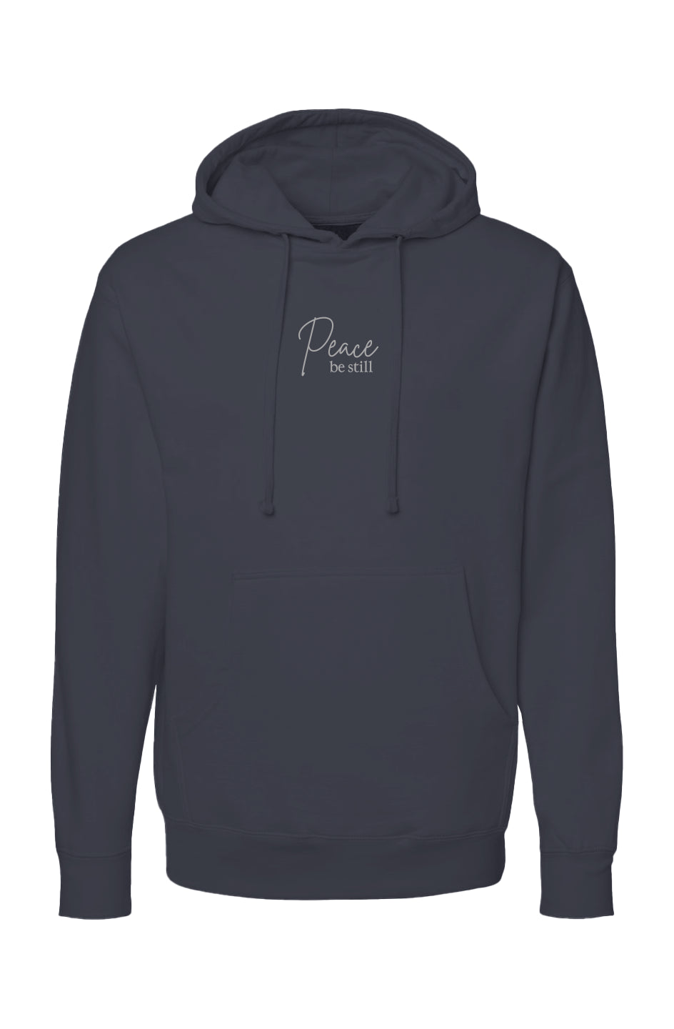 Peace Be Still Hoodie-Embroidered