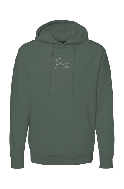 PEACE BE STILL Hoodie-Embroidered 🕊️